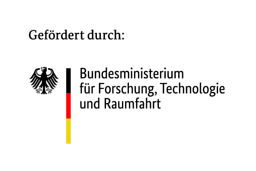 Logo des Bundesministeriums f&uuml;r Forschung, Technologie und Raumfahrt